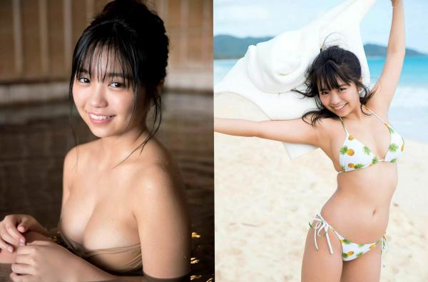    FLASH杂志写真_白間美瑠、永尾まりや等群星闪耀，精选日本顶级偶像比基尼泳装与私房性感视觉大赏（2018.04.17）第12张图片