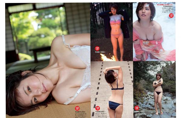    FLASH杂志写真：久松郁实、矶山沙也加等当红日本女星与人气主播，海边比基尼与唯美私房写真集[21P]第7张图片