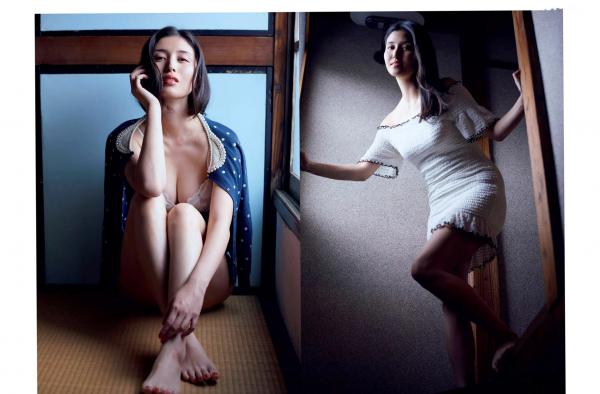    FLASH杂志写真：桥本爱实、本乡杏奈、卫藤美彩海边比基尼与居家私房诱惑第7张图片