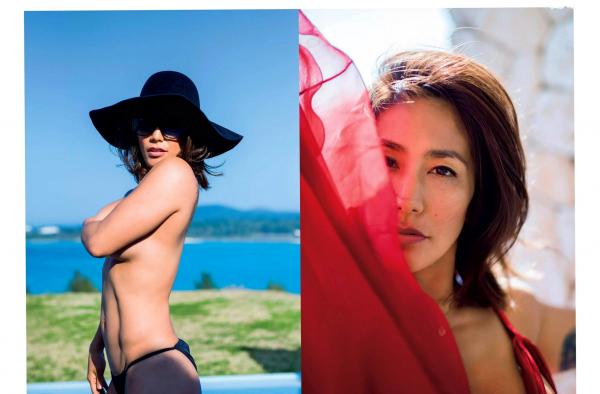    FLASH杂志写真：桥本爱实、本乡杏奈、卫藤美彩海边比基尼与居家私房诱惑第21张图片