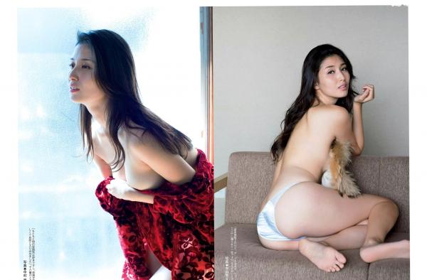    FLASH杂志写真集：小野乃乃香、桥本爱实与向井地美音经典泳装比基尼视觉盛宴第8张图片