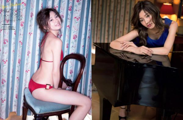    FLASH杂志写真精选：朝比奈彩、桐谷美玲、原幹恵等女神演绎日系清纯与性感私房大片第4张图片