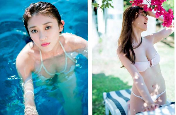    FLASH杂志写真精选：朝比奈彩、桐谷美玲、原幹恵等女神演绎日系清纯与性感私房大片第12张图片
