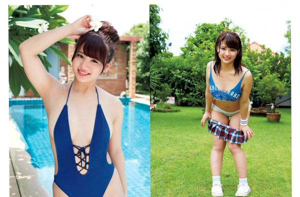    FLASH杂志写真：石川恋、松田美子、平嶋夏海、金子理江，泳池湿身与私房诱惑，2017夏日清新女神写真特辑[12P]第7张图片
