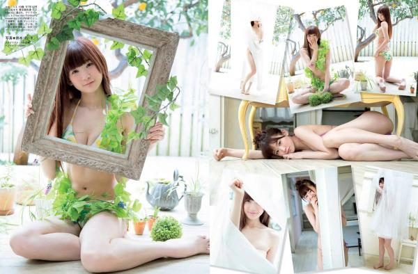    FLASH杂志写真：石川恋、松田美子、平嶋夏海、金子理江，泳池湿身与私房诱惑，2017夏日清新女神写真特辑[12P]第12张图片