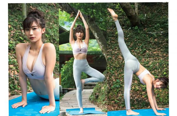    FLASH杂志写真：小仓优香、玛吉等众女神户外瑜伽、比基尼泳装与私房性感精选合集[21P]第10张图片