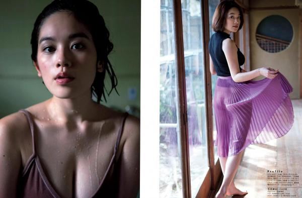    FLASH杂志精选：向井地美音与筧美和子比基尼室内私房写真，展现清纯与性感的极致碰撞第5张图片