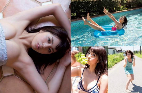    FLASH杂志写真2015合集：柳ゆり菜、深田恭子等女神沙滩泳池比基尼清新诱惑写真第12张图片