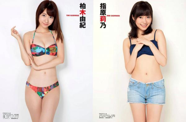    FLASH杂志写真精选：宫胁咲良清新户外比基尼与堀口としみ大胆私房，筧美和子居家写真合集第3张图片