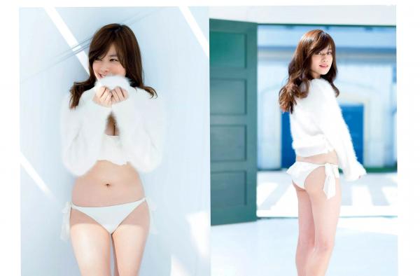    FLASH杂志写真精选：宫胁咲良清新户外比基尼与堀口としみ大胆私房，筧美和子居家写真合集第8张图片