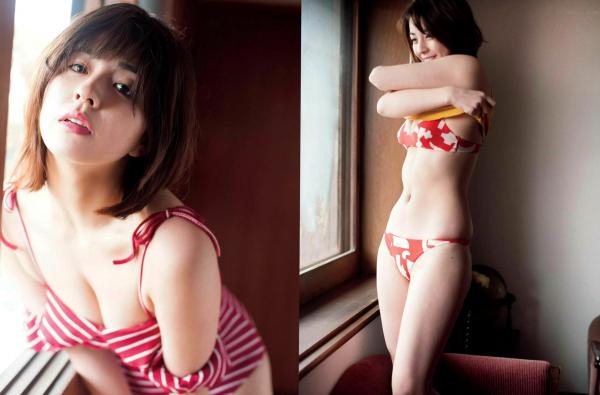    FLASH杂志写真精选：柳ゆり菜、永野芽郁等当红女星，沙滩比基尼与浴室湿身诱惑合集 (2018.04.24)第12张图片