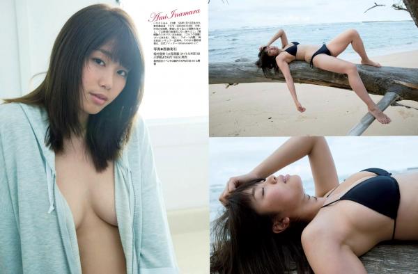    FLASH杂志写真：叶加濑麻衣、熊田曜子、稻村亚美、入山杏奈，极致诱惑私房写真，涵盖大胆皮衣与性感内衣风格第4张图片