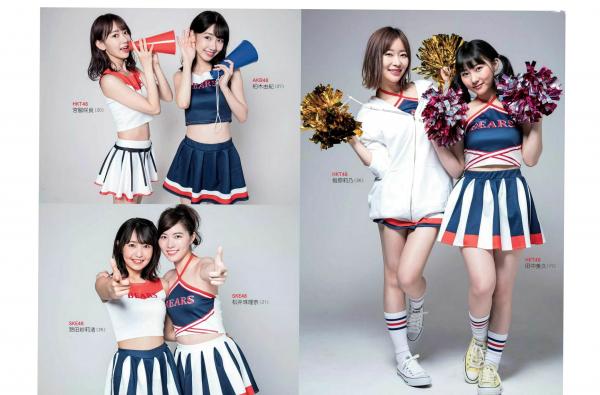    FLASH杂志写真：石桥杏奈海边比基尼特辑与AKB48众偶像活力啦啦队制服秀第6张图片
