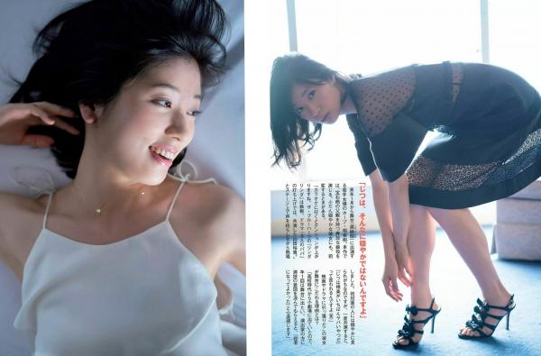   FLASH杂志写真_桥本爱实/白间美瑠等五位日本女星-私房内衣诱惑与泳装性感大片_2017.11.28第16张图片
