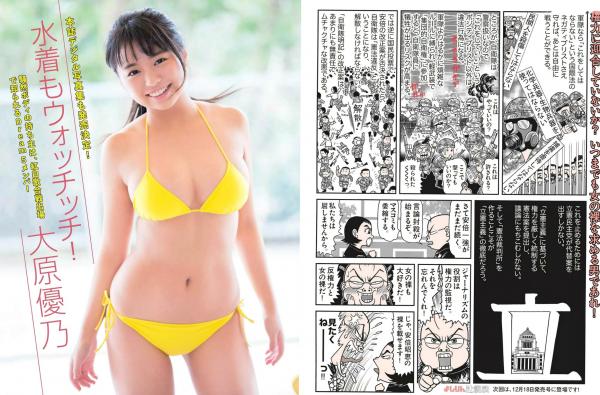    FLASH杂志写真_桥本爱实/白间美瑠等五位日本女星-私房内衣诱惑与泳装性感大片_2017.11.28第18张图片