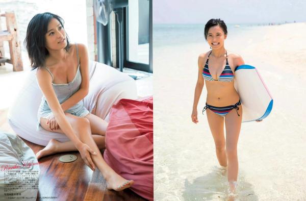    FLASH杂志写真：小岛瑠璃子、三上悠亚、玉置成实等众女神冲绳海滩泳衣大片，2017.01.31珍藏版第3张图片
