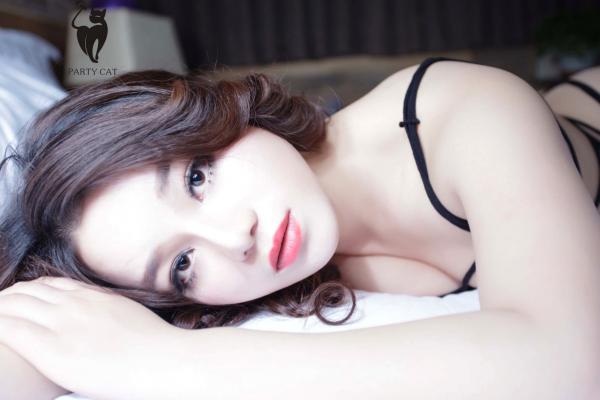   特刊：腾柔柔个人写真，轰趴猫系列大尺度私房照，性感黑色内衣展现极致诱惑与曼妙身材第49张图片