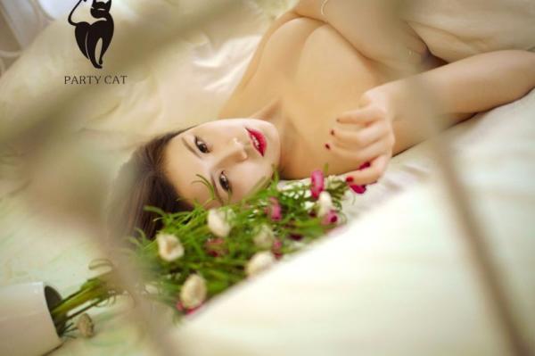    [PARTYCAT]轰趴猫新年特刊无圣光套图：清纯女神私房诱惑，极品内衣大尺度写真[109P]第93张图片
