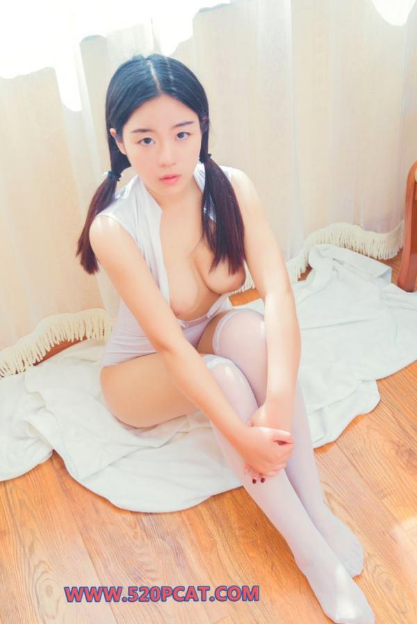    [PARTYCAT]轰趴猫特刊小晗：纯欲双马尾连体衣诱惑私房照[35P]第28张图片