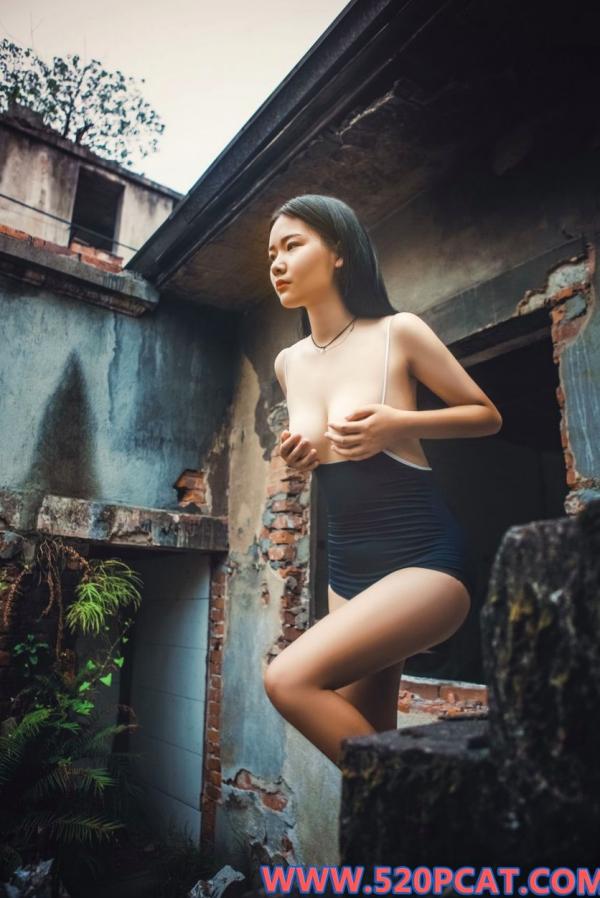   [PARTYCAT] 轰趴猫特刊：模特耗子废弃建筑大尺度私房艺术写真 [37P 无圣光]第9张图片