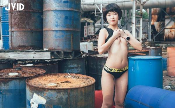    JVID精选：短发美少女篮球宝贝，诱惑风潮运动比基尼写真视频第31张图片