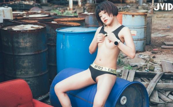    JVID精选：短发美少女篮球宝贝，诱惑风潮运动比基尼写真视频第65张图片