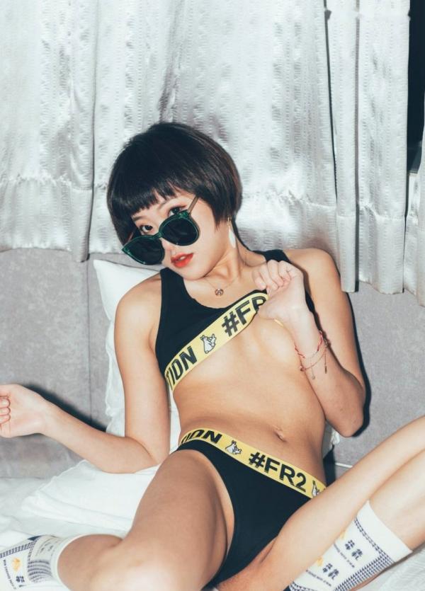    JVID精选：短发美少女篮球宝贝，诱惑风潮运动比基尼写真视频第68张图片