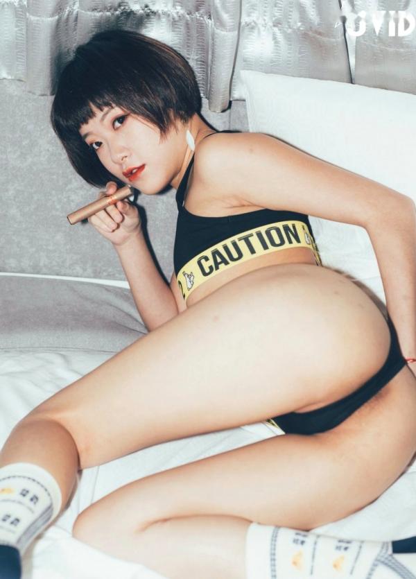    JVID精选：短发美少女篮球宝贝，诱惑风潮运动比基尼写真视频第85张图片