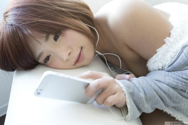 紗倉まな 纱仓真菜  Graphis 紗倉まな SPRING SPECIAL 2016 写真集：清纯街拍与性感诱惑内衣系列第41张图片
