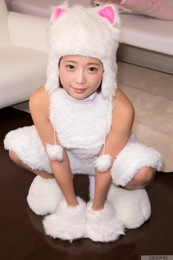紗倉まな 纱仓真菜  Graphis 紗倉まな SPRING SPECIAL 2016 写真集：清纯街拍与性感诱惑内衣系列第54张图片