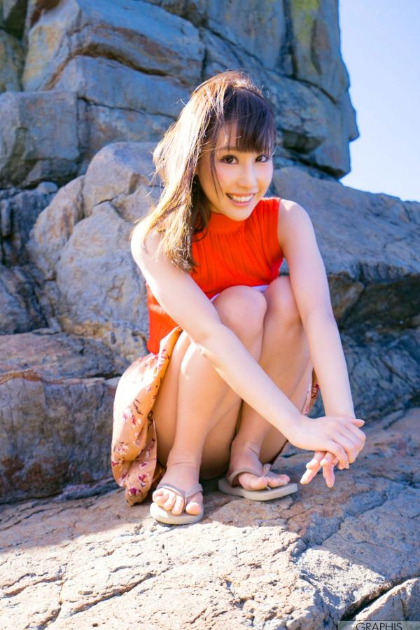 あやみ旬果 彩美旬果  Graphis_あやみ旬果《Beautiful Body》Gals户外写真集 [57P] 清纯颜值与热辣身材魅力呈现第46张图片