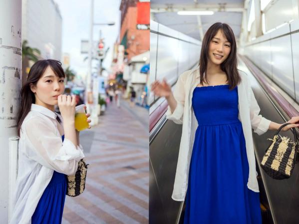 鈴村あいり 铃村爱里  鈴村あいり(AIRI)街头清新日常与私房黑丝诱惑写真集第4张图片