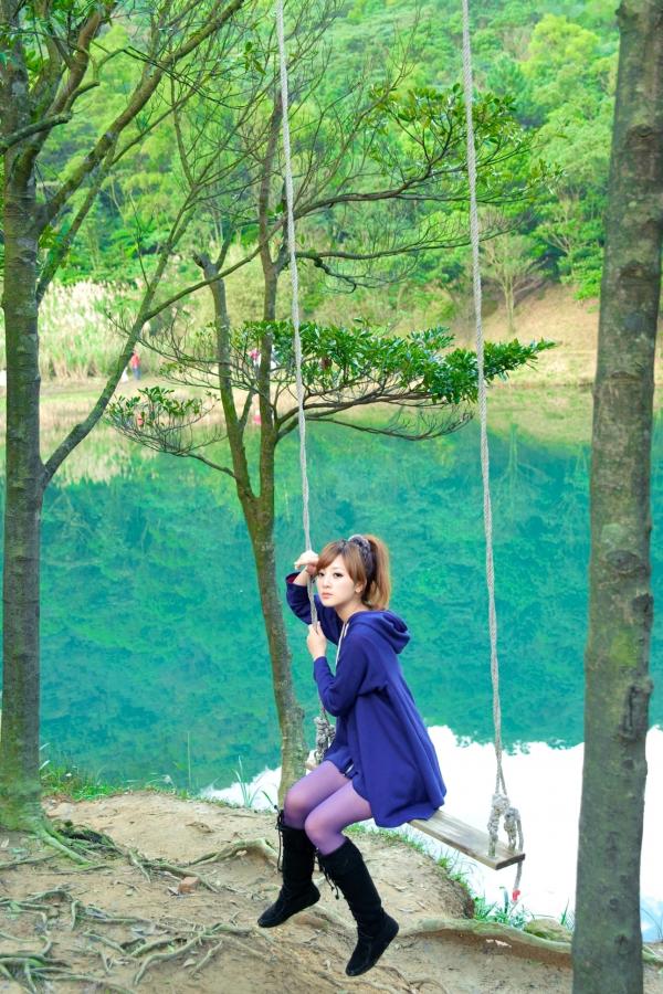 高橋みなみ 高桥南  台湾女神果子MM新山梦湖户外写真：气质清新甜美，治愈系人像摄影作品第31张图片