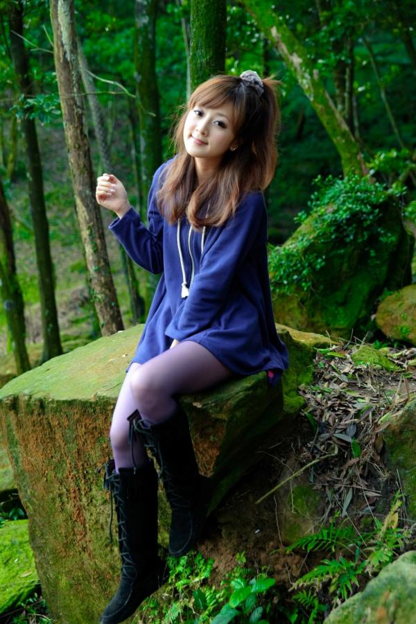 高橋みなみ 高桥南  台湾女神果子MM新山梦湖户外写真：气质清新甜美，治愈系人像摄影作品第54张图片