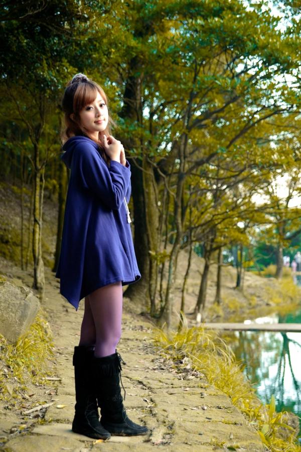 高橋みなみ 高桥南  台湾女神果子MM新山梦湖户外写真：气质清新甜美，治愈系人像摄影作品第58张图片