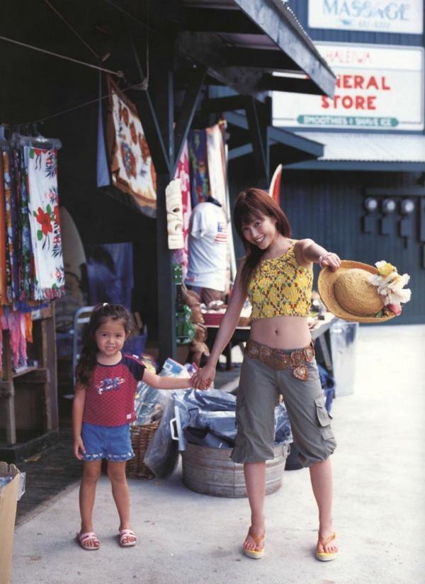 安倍なつみ 安倍夏美  安倍なつみ PB写真集《Alo-Hello!》：清纯甜美夏日度假风，治愈系女神私房写真高清合集第6张图片