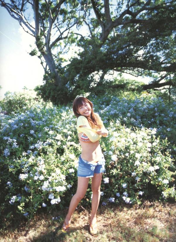 安倍なつみ 安倍夏美  安倍なつみ PB写真集《Alo-Hello!》：清纯甜美夏日度假风，治愈系女神私房写真高清合集第39张图片