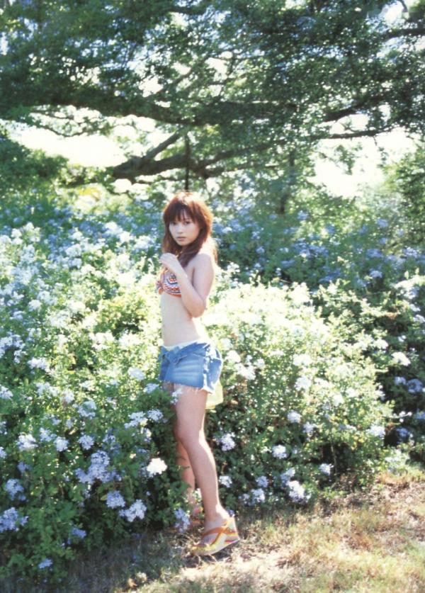 安倍なつみ 安倍夏美  安倍なつみ PB写真集《Alo-Hello!》：清纯甜美夏日度假风，治愈系女神私房写真高清合集第46张图片