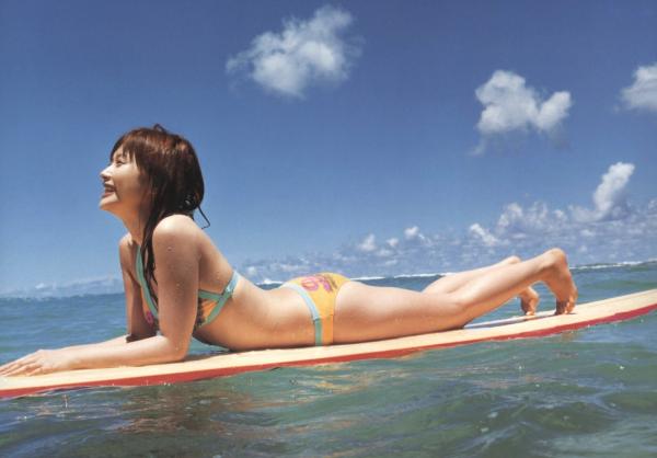 安倍なつみ 安倍夏美  安倍なつみ PB写真集《Alo-Hello!》：清纯甜美夏日度假风，治愈系女神私房写真高清合集第55张图片