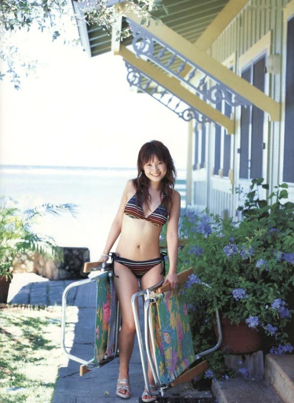 安倍なつみ 安倍夏美  安倍なつみ PB写真集《Alo-Hello!》：清纯甜美夏日度假风，治愈系女神私房写真高清合集第68张图片