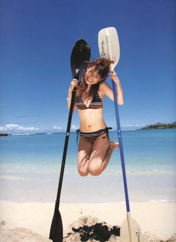 安倍なつみ 安倍夏美  安倍なつみ PB写真集《Alo-Hello!》：清纯甜美夏日度假风，治愈系女神私房写真高清合集第75张图片