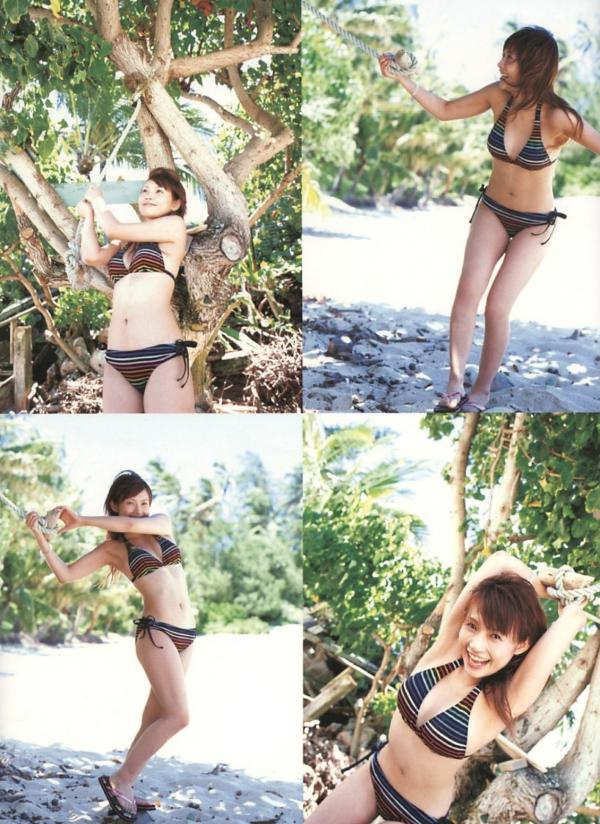 安倍なつみ 安倍夏美  安倍なつみ PB写真集《Alo-Hello!》：清纯甜美夏日度假风，治愈系女神私房写真高清合集第76张图片
