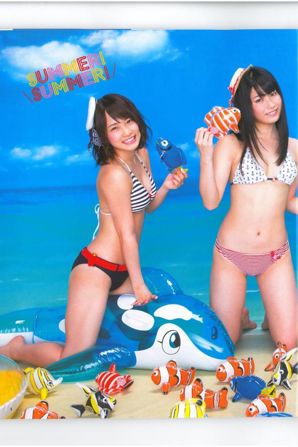 河西智美  [Bomb Magazine]高清写真图2013 No.06 AKB48 河西智美 足立梨花第3张图片
