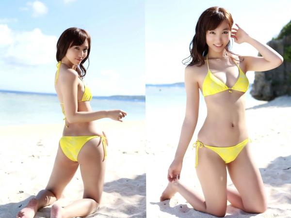 吉木りさ 吉木梨纱  吉木り沙 - 夢想花＋可恋花，清纯女神海边泳装私房照，展现极致性感曲线诱惑第2张图片