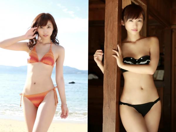 吉木りさ 吉木梨纱  吉木り沙 - 夢想花＋可恋花，清纯女神海边泳装私房照，展现极致性感曲线诱惑第24张图片