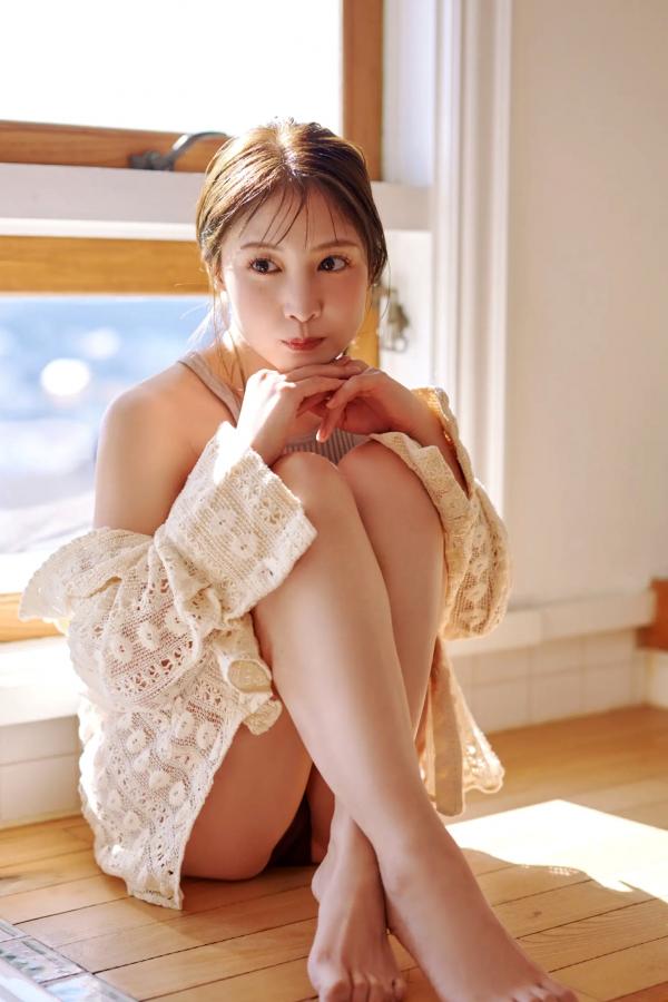 小池唯  小池唯《ずっとキミを待っていた》日系清纯湿身与阳光家居写真第21张图片