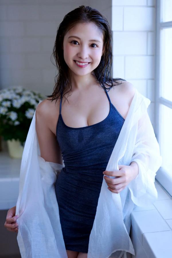 小池唯  小池唯《ずっとキミを待っていた》日系清纯湿身与阳光家居写真第63张图片