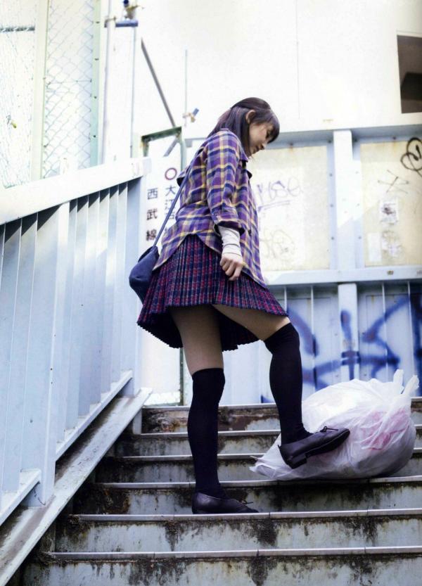 松井玲奈 松井玲奈  PB写真集_松井玲奈《Kingyo》日系纯欲校服制服美少女户外街拍写真第49张图片