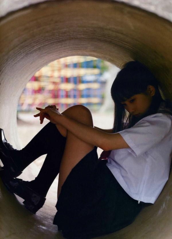 松井玲奈 松井玲奈  PB写真集_松井玲奈《Kingyo》日系纯欲校服制服美少女户外街拍写真第113张图片