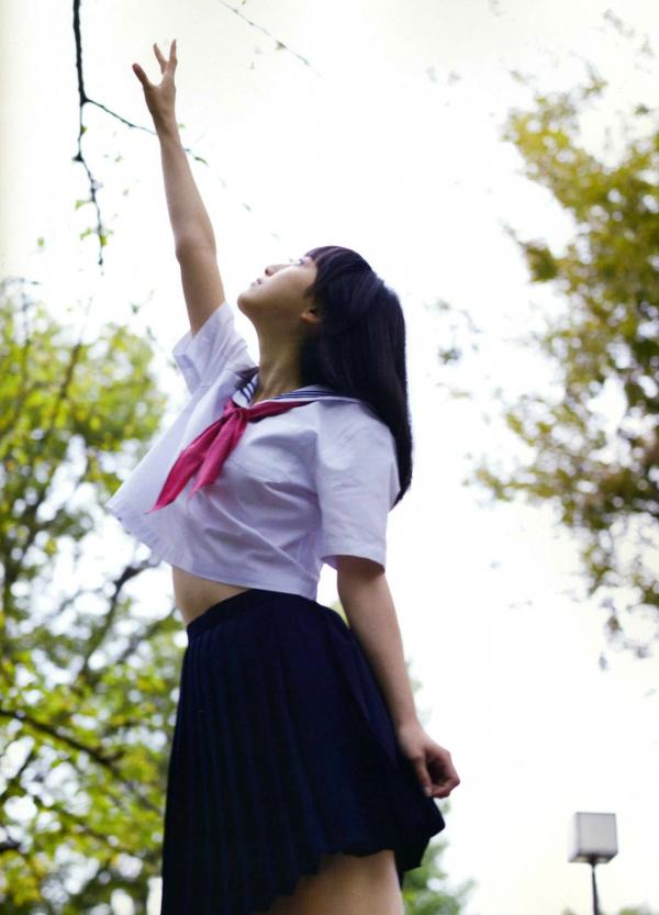 松井玲奈 松井玲奈  PB写真集_松井玲奈《Kingyo》日系纯欲校服制服美少女户外街拍写真第116张图片